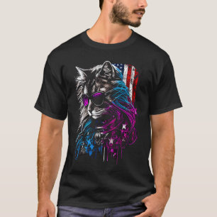 Cool Subtle Transsexual Pride Cat Art Trans Pride T-Shirt