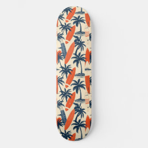 Cool Summer Beach Palm Designed Skateboard