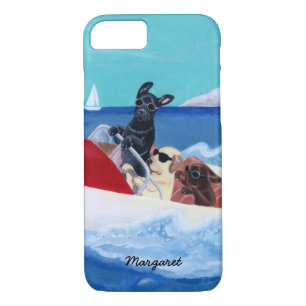 Cool Summer Labradors Painting iPhone 8/7 Case