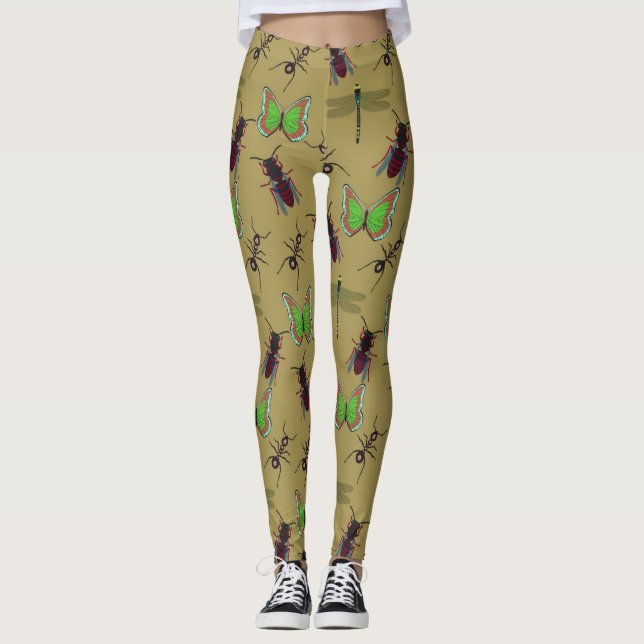 Cool Summer Pattern Leggings (Front)