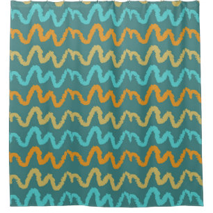Cool Summer Pattern Shower Curtain