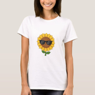 Cool Sunflower Vibes T-Shirt