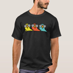 Cool Sunglasses Group Party Parrot Cute Humour Gi T-Shirt