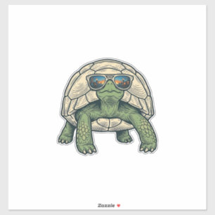 Cool Sunglasses Tortoise Vintage Vector Design_1