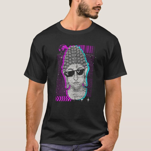 Cool Sunglasses Zen Buddhist Spiritual Buddhism  B T-Shirt (Front)