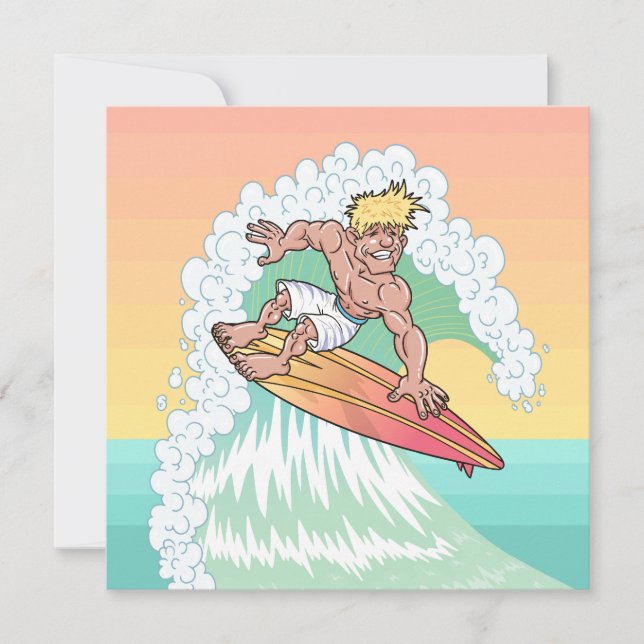 Cool Sunset Surfer (Front)