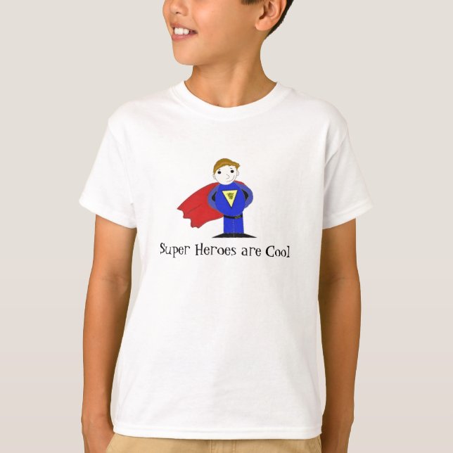 Cool Super Hero T-Shirt (Front)