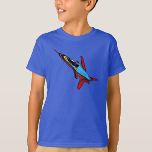 Cool Supersonic Jet-Fighter Design for Kids T-Shirt