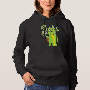 Cool Surfs Up Turtle Surfing Ocean Nature Hoodie