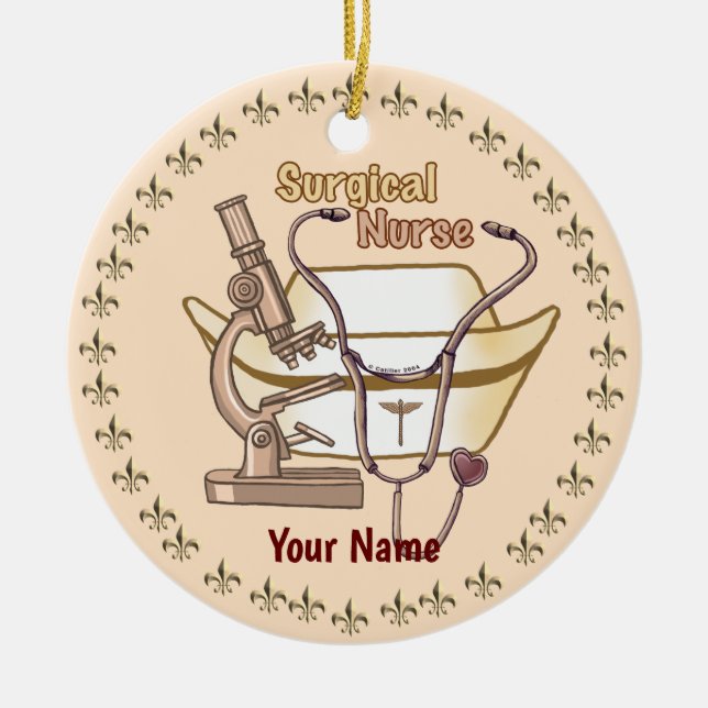 Cool Surgical Nurse   ornament  (Front)