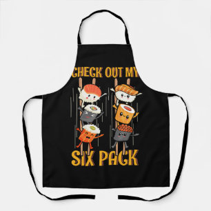 Cool Sushi For Men Women Salmon Sushi Lovers Japan Apron