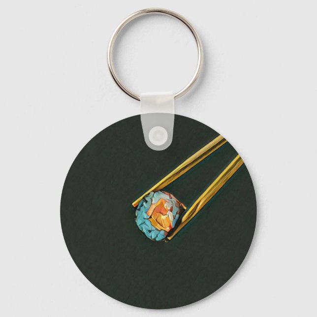 Cool sushi gift key ring (Front)