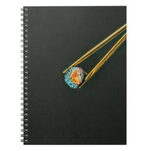 Cool sushi gift notebook