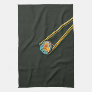Cool sushi gift tea towel