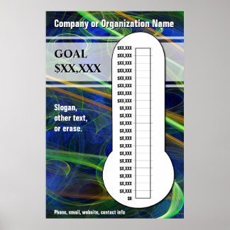 Cool Swirls for your Goals Poster