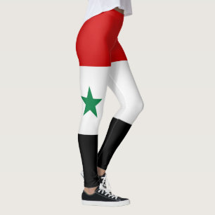 Cool Syria Flag Fashion Leggings