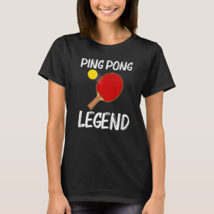 Cool Table Tennis For Men Women Ping Pong Sport Pl T-Shirt
