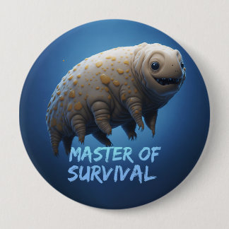 Cool Tardigrade water bear tee shirt 10 Cm Round Badge