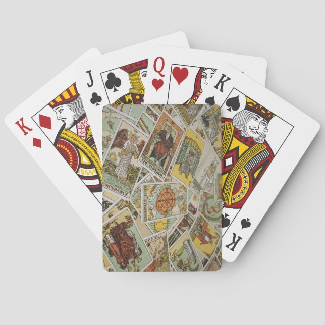 Cool Tarot Card Pile (Back)