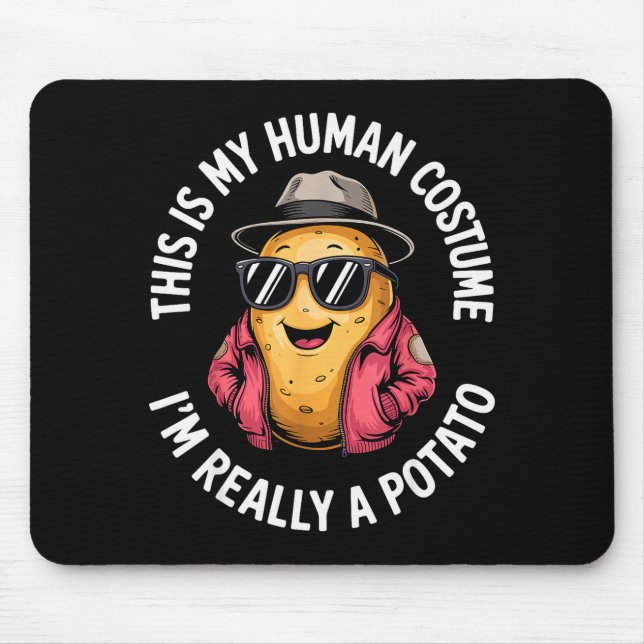 Cool Tato Novelty For Men Women Tato Gag Tato Love Mouse Pad (Front)