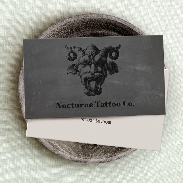 Cool Tattoo Artist Business Card (Creator Uploaded)