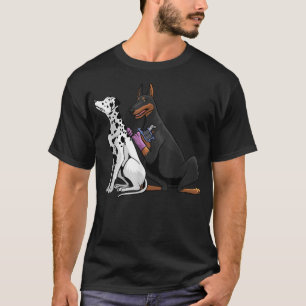 Cool Tattoo Artist For Men Women Kids Dalmatian Do T-Shirt