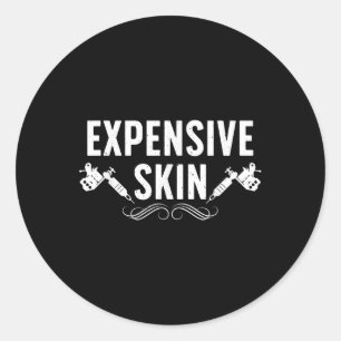 Cool Tattoo Design For Men Women Tattoo Artist Tat Classic Round Sticker