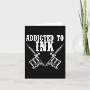 Cool Tattoo Lover Art For Men Women Tattooer Tatto Card