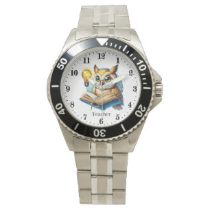 Cool Teacher owl customisable  Watch