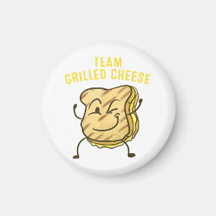 Cool Team Grilled Cheese Gift Funny Squad Toasted Magnet