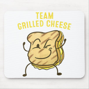 Cool Team Grilled Cheese Gift Funny Squad Toasted Mouse Pad