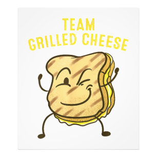 Cool Team Grilled Cheese Gift Funny Squad Toasted  Photo Print