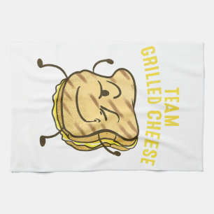 Cool Team Grilled Cheese Gift Funny Squad Toasted Tea Towel
