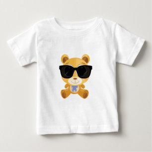Cool Teddy Bear Baby T-Shirt