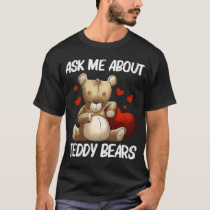 Cool Teddy Bear  for Men Women Plush Stuffed Toy A T-Shirt