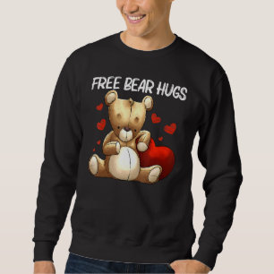 Cool Teddy Bear For Men Women Plush Stuffed Toy An Sweatshirt