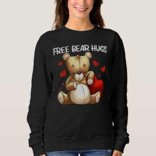 Cool Teddy Bear For Men Women Plush Stuffed Toy An Sweatshirt
