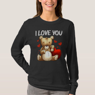 Cool Teddy Bear For Men Women Plush Stuffed Toy An T-Shirt