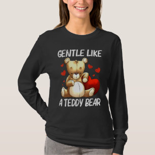 Cool Teddy Bear For Men Women Plush Stuffed Toy An T-Shirt