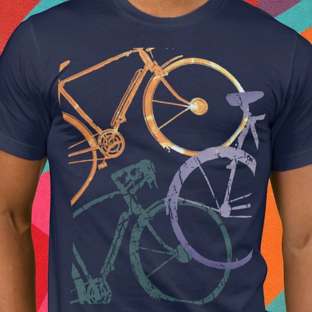 Cool Tee of Bicycles  (Creator Uploaded)