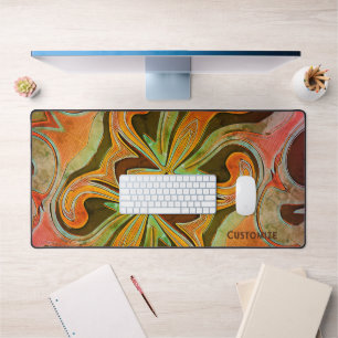 Cool Teen Custom Abstract Colourful Inspirivity Desk Mat