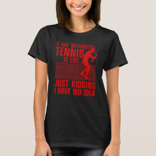 Cool Tennis For Men Women Tennis Player Sports Co T-Shirt