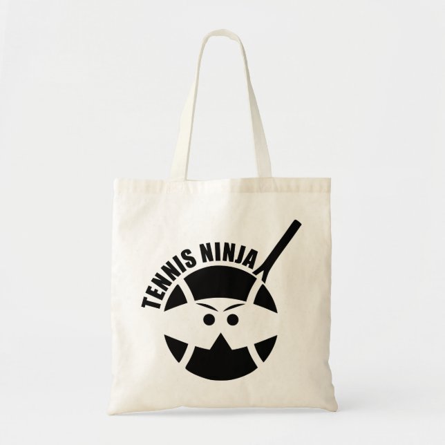 Cool Tennis ninja! Tote Bag (Front)
