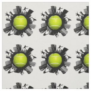 Cool Tennis World Fabric