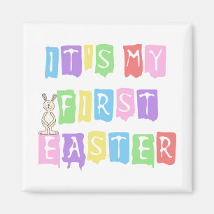 Cool Text 1st Easter (girl) Tshirts and Gifts Magnet