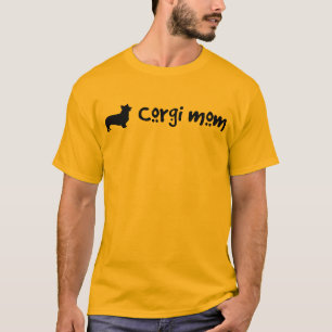 Cool Text Corgi Mum T-Shirt