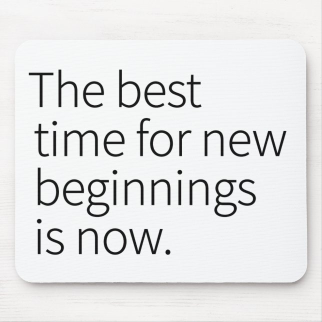 Cool Text Graphic Opportunity Quote Art Mouse Pad (Front)