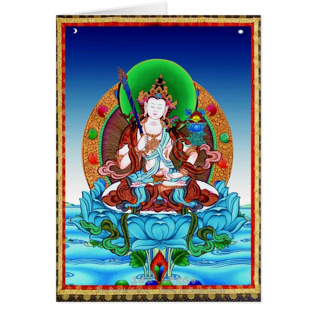 Cool thangka Akasagarbha Bodhisattva Mahasattva (Front)