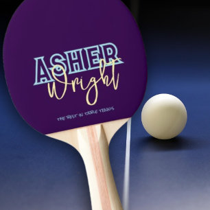 COOL 'the best in table-tennis' PURPLE Ping Pong Paddle