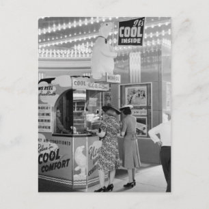 Cool Theatre, 1940 Postcard